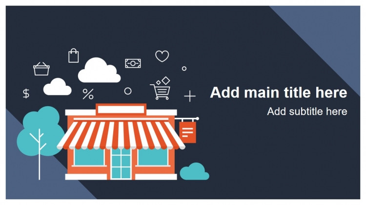 《超值300页》互联网店铺管理旺铺经营PPT模板 一站式解决方案助力电商腾飞